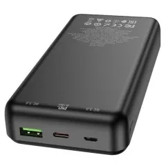 Power Bank (20000mah) Hoco J87A 20W Black. Фото 3