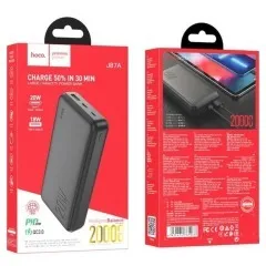 Power Bank (20000mah) Hoco J87A 20W Black. Фото 5