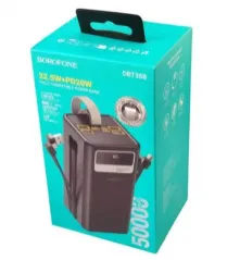 Power Bank (50000mah) Borofone DBT35B 20W+22.5W Black. Фото 6