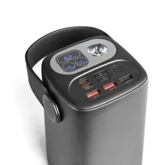 Power Bank (60000mah) Titanum WC60 100W Black. Фото 3