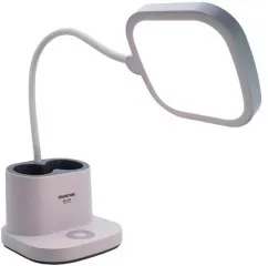 Настільна лампа Quantum QM-TL1061 3000mah + Power Bank White. Фото 2