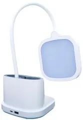 Настільна лампа Quantum QM-TL1061 3000mah + Power Bank White. Фото 3