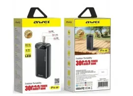 Power Bank (30000mah) Awei PA12 22.5w. Фото 5