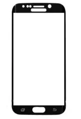 Захисне скло Samsung G925/S6 Edge 3D-Картон Black. Фото 3