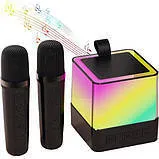 Колонка Bluetooth K18 + 2 мікрофони. Фото 5