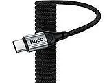 Кабель Type C/Type C Hoco X121 60W 1.5m Black. Фото 2