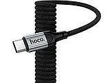 Кабель Type C/Type C Hoco X121 60W 1.5m Black. Фото 2