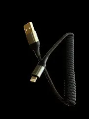 Кабель Usb iPhone 5G Hoco X121 Black 1.5m. Фото 2