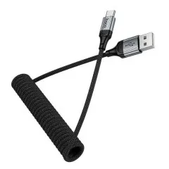 Кабель Usb Type C Hoco X121 Black 1.5m. Фото 6