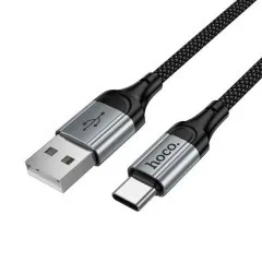 Кабель Usb Type C Hoco X121 Black 1.5m. Фото 4