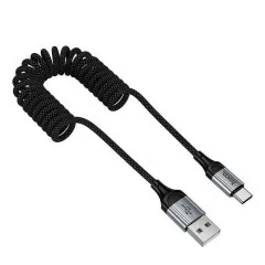 Кабель Usb Type C Hoco X121 Black 1.5m. Фото 2
