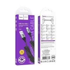 Кабель Usb Type C Hoco X121 Black 1.5m. Фото 9
