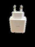 Мзп Hoco C113A (блок на usb i Type C) 65w White. Фото 2