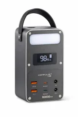 Power Bank (60000mah) Konfulon A69Q 65W+22.5W Grey