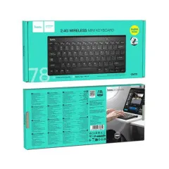 Клавіатура безпровідна Hoco GM70 Black. Фото 4