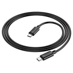 Кабель Type C/Type C Hoco X88 1m 60w Black (packing 30/420). Фото 2