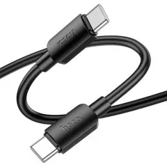 Кабель Type C/Type C Hoco X96 60W Black 0.25m (packing 46/460). Фото 4