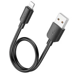 Кабель Usb iPhone 5G Hoco X96 Black 0.25m (packing 46/460)