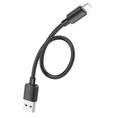 Кабель Usb iPhone 5G Hoco X96 Black 0.25m (packing 46/460). Фото 2