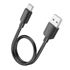 Кабель Usb Type C Hoco X96 27W Black 0.25m (packing 46/460)