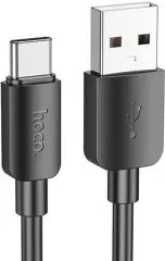 Кабель Usb Type C Hoco X96 27W Black 0.25m (packing 46/460). Фото 3