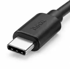 Кабель Usb Type C Hoco X96 27W Black 0.25m (packing 46/460). Фото 4