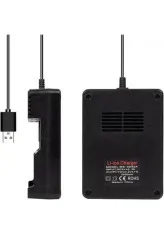 Мзп MS-5D82A (2 акум, 14500, 16340, 18650) (usb charger). Фото 4