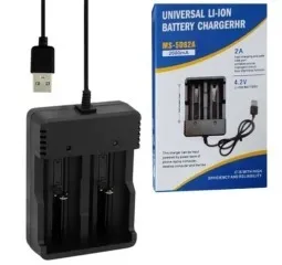 Мзп MS-5D82A (2 акум, 14500, 16340, 18650) (usb charger). Фото 5