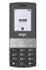 Телефон Ergo B185 Dual Sim Black