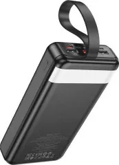 Power Bank (30000mah) Hoco J123B 22.5W Black. Фото 2