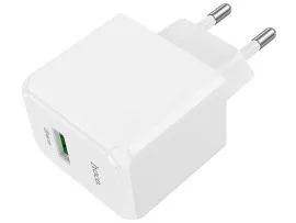 Мзп Hoco CS12A (блок на 1 Usb) 18W White. Фото 3