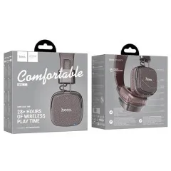 Навушники Bluetooth Hoco W56 Brown. Фото 4