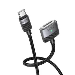 Кабель Type C/Magsafe 3 Hoco U141 1.8m Black. Фото 2