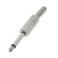 Аудіо розєм 6,3 розбірний Silver