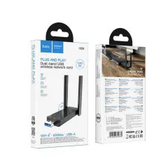 Адаптер USB-Wifi Hoco HI34 (2 антени). Фото 6