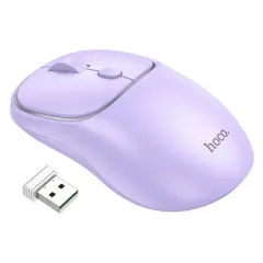 Мишка безпровідна + блютузна Hoco GM25 Purple. Фото 2