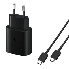 Мзп Samsung EP-TA800 25W (блок Type C) Black (в коробці)