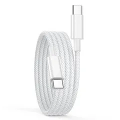 Кабель Type C/Type C в обмотці 1m