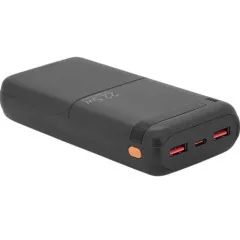 Power Bank (20000mah) Remax RPP-72 20W+QC 22.5W Black
