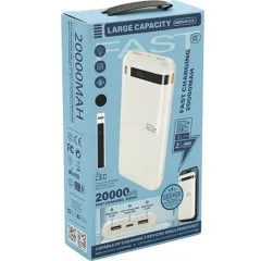 Power Bank (20000mah) Remax RPP-72 20W+QC 22.5W Black. Фото 4