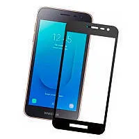 Захисне скло Samsung J260/J2 Core 3D-Картон Black. Фото 3