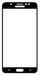 Захисне скло Samsung J320/J3(2016) 5D Black. Фото 2