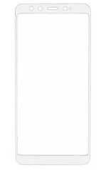 Захисне скло Xiaomi Mi6X/MIA2 3D-Картон White. Фото 4