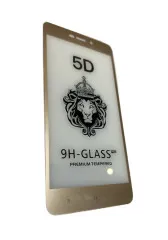 Захисне скло Xiaomi Redmi 4A 5D Gold. Фото 3
