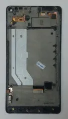 Lcd + Touchscreen Nokia Lumia 950XL Black з рамкою. Фото 6