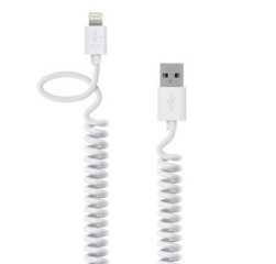 Кабель Usb iPhone 5G Belk пружинка