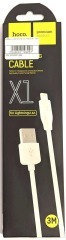 Кабель Usb iPhone 5G Hoco X1 3М. Фото 2