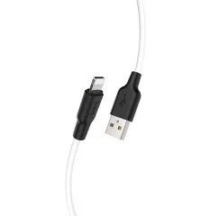 Кабель Usb iPhone 5G Hoco X21 Plus 1m (packing 28/168). Фото 2