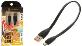 Кабель Usb iPhone 5G Lenyes LC225 (25cm). Фото 5