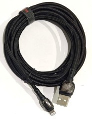 Кабель Usb iPhone 5G Moxom MX-CB44 4м Black. Фото 4